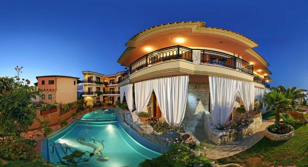 Giannis & Foteini Hotel Afytos Bagian luar foto